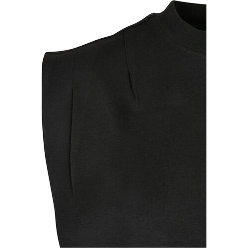 Urban Classics Ladies Organic Heavy Pleated Shoulder Top black 4XL