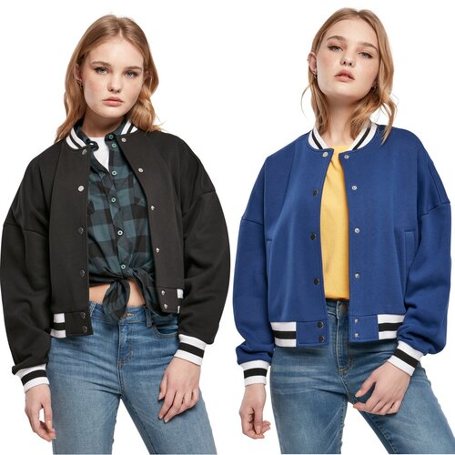 Urban Classics Ladies Oversized College Sweat Jacket