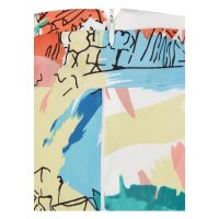 Urban Classics Ladies AOP Satin Mini Skirt