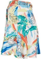 Urban Classics Ladies AOP Satin Mini Skirt