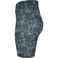 Urban Classics Ladies Tie Dye High Waist Cycle Shorts