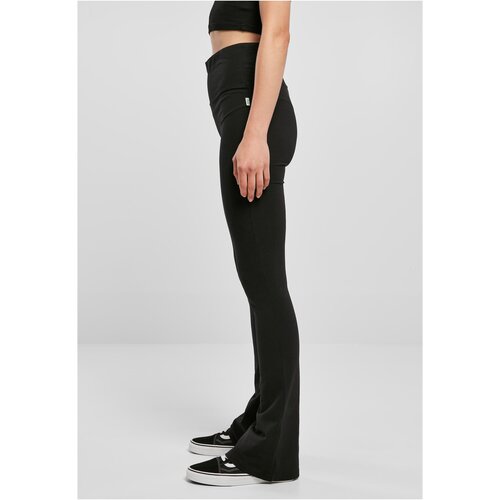 Urban Classics Ladies Organic Stretch Jersey Bootcut Leggings black 3XL