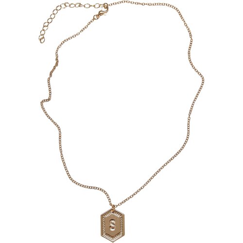 Urban Classics Letter Basic Necklace S one size