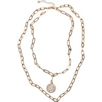 Urban Classics Love Basic Necklace gold one size