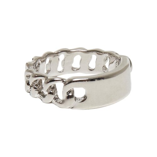 Urban Classics Chain Ring 3-Pack silver S/M