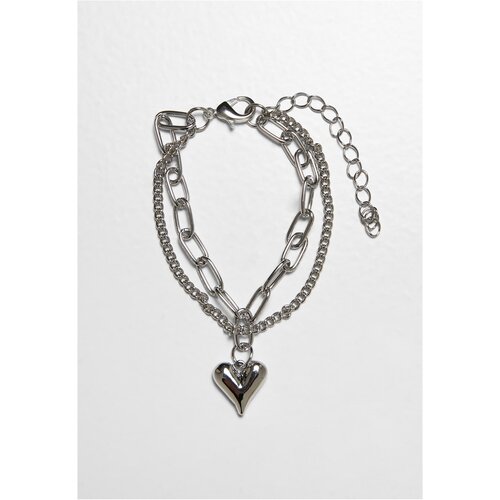 Urban Classics Heart Icon Layering Bracelet