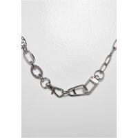 Urban Classics Various Fastener Necklace