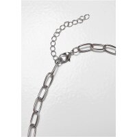 Urban Classics Various Fastener Necklace