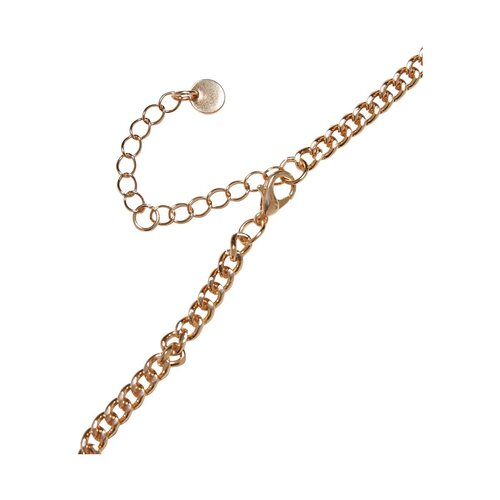 Urban Classics Small Saturn Basic Necklace gold one size