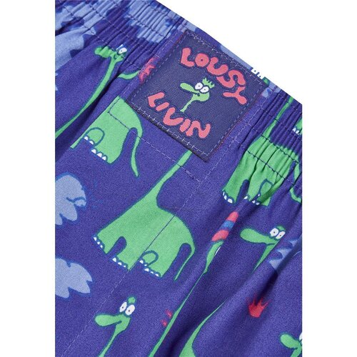 Lousy Livin Boxershorts Dinos   Violett XS