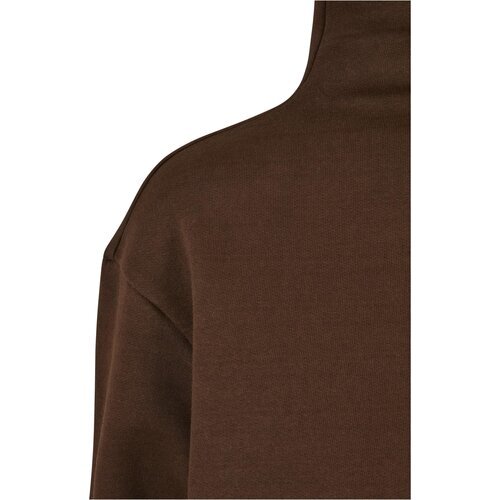 Urban Classics Ladies Organic Short High Neck Crew brown 5XL