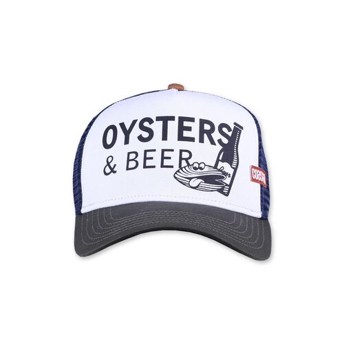COASTAL HFT Cap Oysters & Beer White/Olive