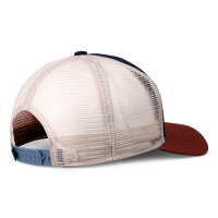 Coastal HFT Trucker Cap Headwear Supply Navy/Wood