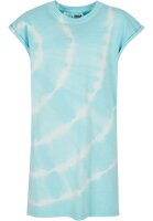 Urban Classics Kids Girls Tie Dye Dress aquablue 110/116