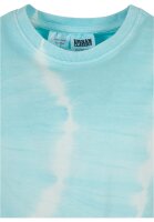 Urban Classics Kids Girls Tie Dye Dress aquablue 110/116