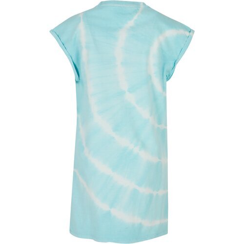 Urban Classics Kids Girls Tie Dye Dress aquablue 146/152