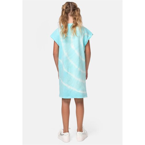 Urban Classics Kids Girls Tie Dye Dress aquablue 158/164