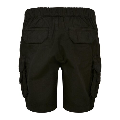 Urban Classics Kids Boys Double Pocket Cargo Shorts black 158/164