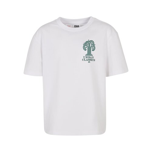 Urban Classics Kids Boys Organic Tree Logo Tee white 158/164