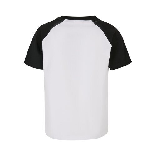 Urban Classics Kids Boys Raglan Contrast Tee 2-Pack white/black+black/charcoal 146/152