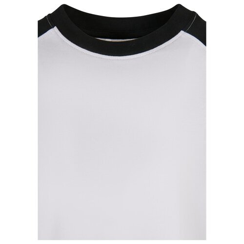 Urban Classics Kids Boys Raglan Contrast Tee 2-Pack white/black+black/charcoal 146/152