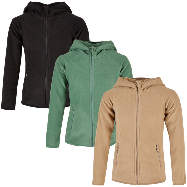 Urban Classics Kids Girls Polar Fleece Zip Hoody