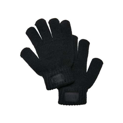 Urban Classics Kids Knit Gloves Kids black L/XL