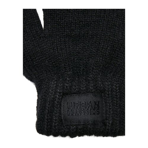 Urban Classics Kids Knit Gloves Kids black L/XL