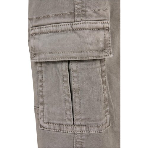 Urban Classics Kids Boys Washed Cargo Twill Jogging Pants grey 110/116