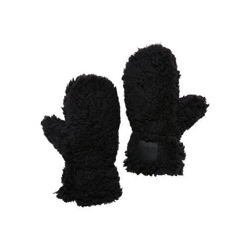 Urban Classics Kids Sherpa Gloves Kids black L/XL