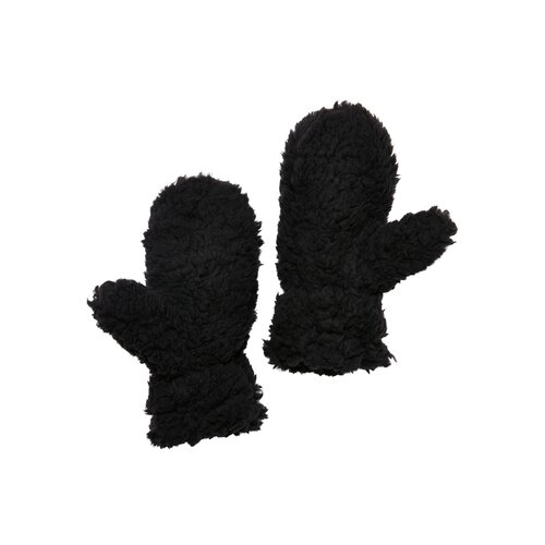 Urban Classics Kids Sherpa Gloves Kids black L/XL