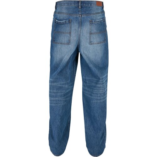 Urban Classics Distressed 90?s Jeans mid deepblue destroyed washed 30