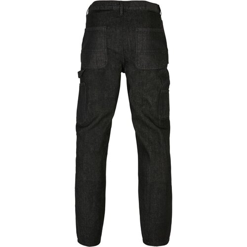 Urban Classics Double Knee Jeans realblack washed 36