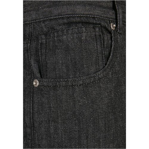 Urban Classics Cropped Tapered Jeans realblack washed 32