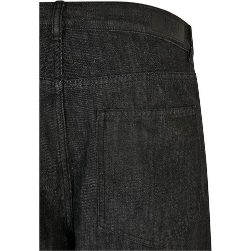 Urban Classics Cropped Tapered Jeans realblack washed 32