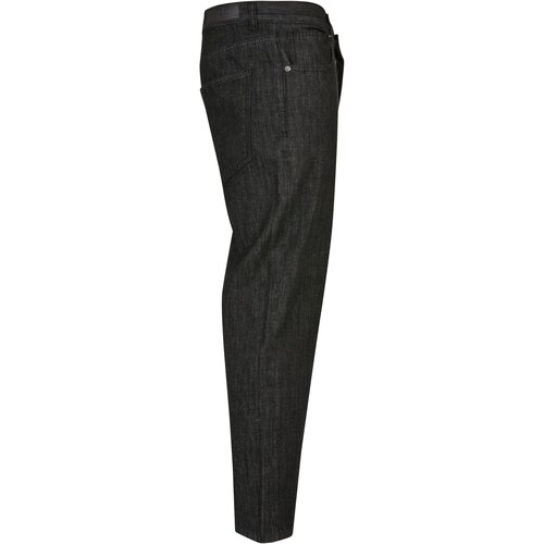 Urban Classics Cropped Tapered Jeans realblack washed 32