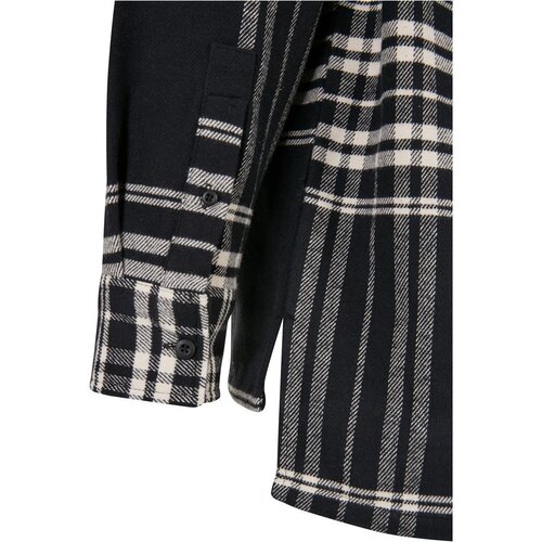 Urban Classics Long Oversized Checked Summit Shirt black L