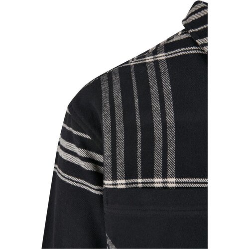 Urban Classics Long Oversized Checked Summit Shirt black L