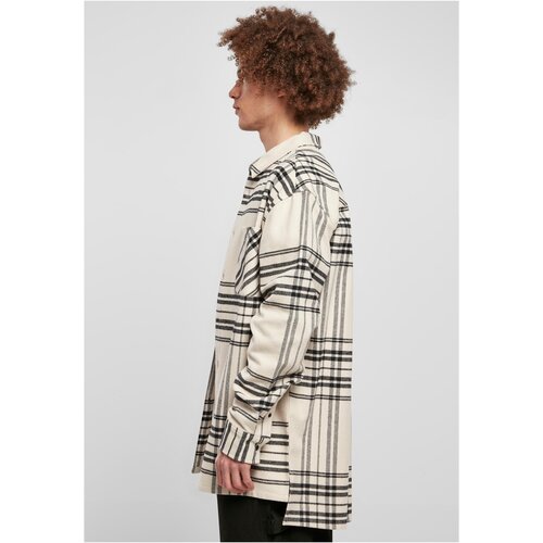 Urban Classics Long Oversized Checked Summit Shirt softseagrass M