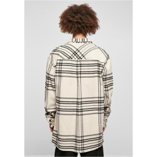 Urban Classics Long Oversized Checked Summit Shirt softseagrass M