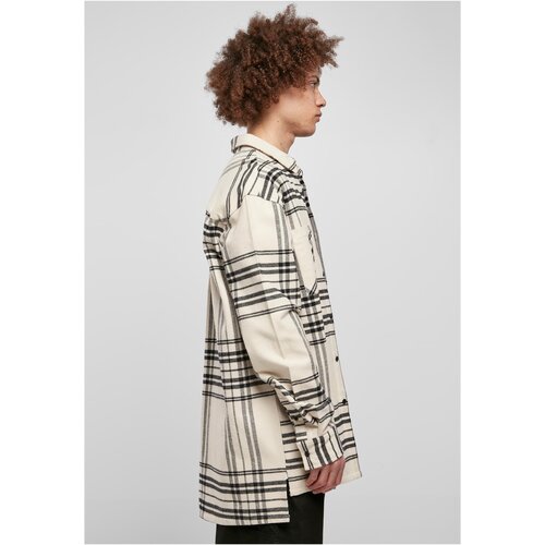 Urban Classics Long Oversized Checked Summit Shirt softseagrass M