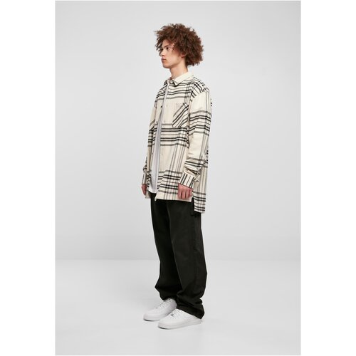 Urban Classics Long Oversized Checked Summit Shirt softseagrass M