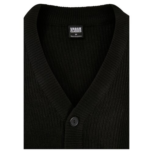 Urban Classics Sporty Boxy Cardigan black 5XL