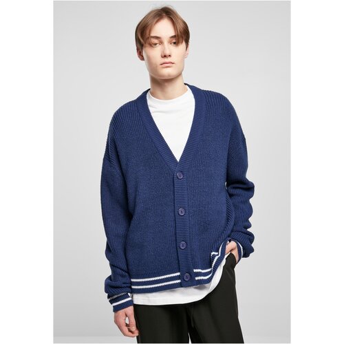 Urban Classics Sporty Boxy Cardigan spaceblue XXL