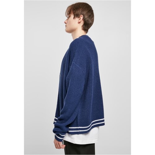 Urban Classics Sporty Boxy Cardigan spaceblue XXL