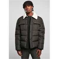 Urban Classics Sherpa Collar Padded Shirt Jacket