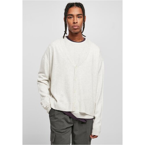 Urban Classics Eco Mix Boxy Cardigan lightgrey L