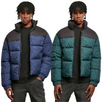 Urban Classics AOP Retro Puffer Jacket