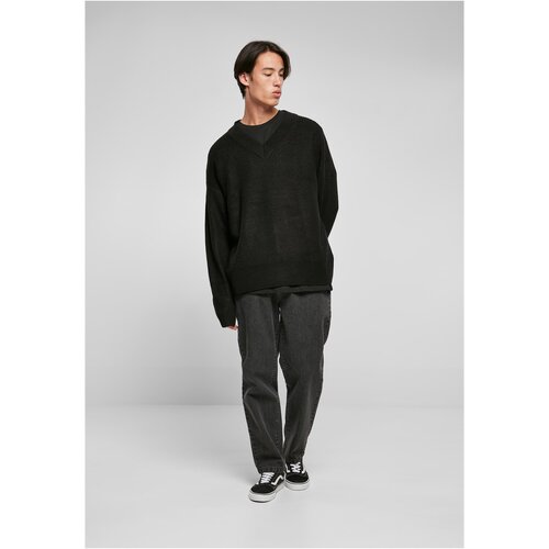 Urban Classics V-Neck Sweater black 3XL
