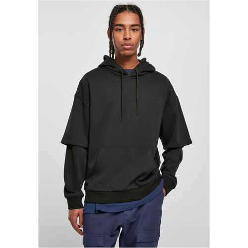 Urban Classics Oversized Doublesleeve Hoody black XL